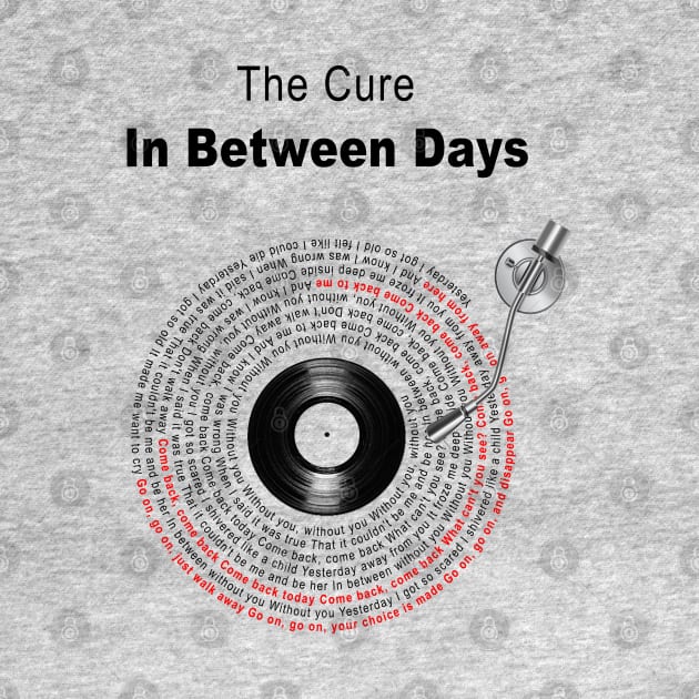 IN BETWEEN DAYS LYRICS ILLUSTRATIONS by Vansa Design